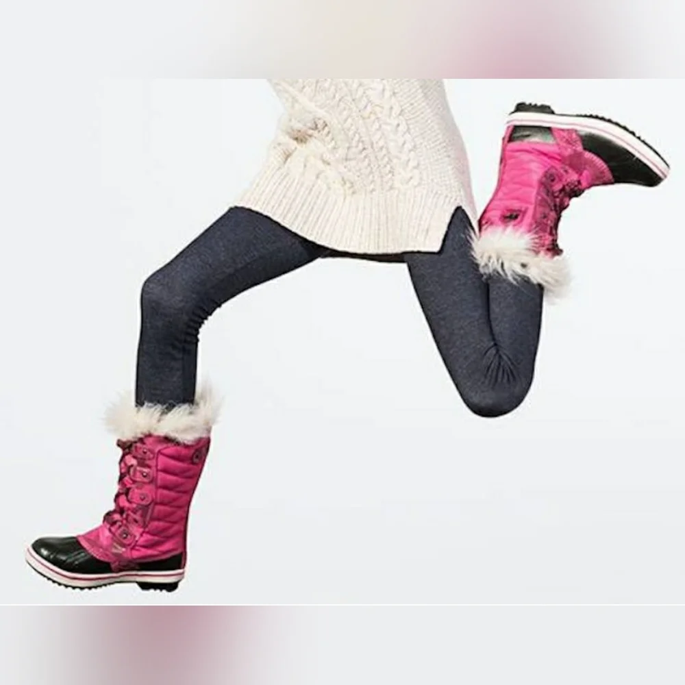 Sorel TOFINO II KIDS girls fur winter snow waterproof 4